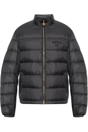 VERSACE Homme, Vestes, Noir, Taille: M Doudoune avec col montant