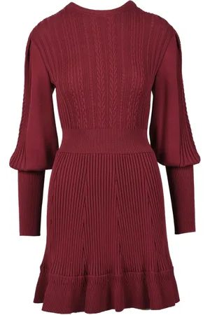 ANTONINO VALENTI Femme, Robes, Rouge, Taille: 38 FR Robe femme