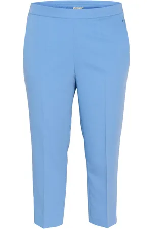 Kaffe Femme, Pantalons, Bleu, Taille: 44 FR Ebb And Flow Pantalon Court