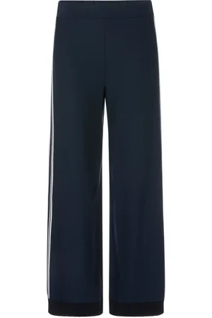 Marc Cain Femme, Pantalons, Bleu, Taille: 40 FR Pantalon Welkom Bleu Marine