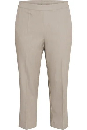 Kaffe Femme, Pantalons, , Taille: 48 FR Pantalon Court Elephant Skin Melange
