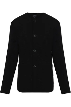 Giorgio Armani Homme, Pulls, Noir, Taille: L Gilet avec poches
