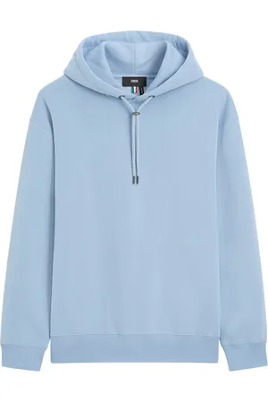 Cinque Homme, Sweatshirts et sweats à capuche, Bleu, Taille: L Sweat à Capuche Oversize avec Détails Sportifs