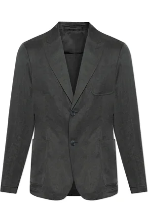 Giorgio Armani Homme, Vestes, Gris, Taille: M Blazer avec poches