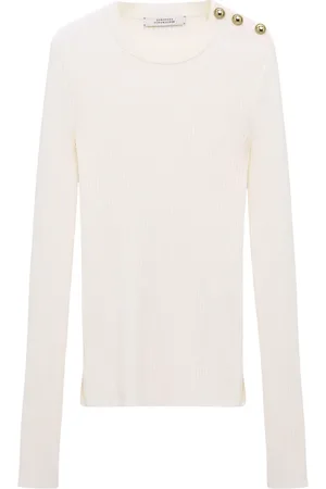 Dorothee Schumacher Femme, Pulls, Blanc, Taille: 38 FR Pull confortable pour un style essentiel