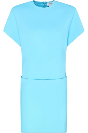 Sportmax Femme, Robes, Bleu, Taille: 38 FR Robe Bleue