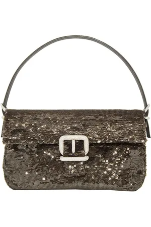 GEDEBE Femme, Sacs, Gris, Taille: ONE Size Sac Tote Habibi à Paillettes en Gris