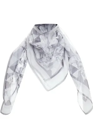 Cartier Femme, Pre-owned, Gris, Taille: ONE Size Pre-owned Soie foulards