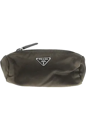 Prada Femme, Pre-owned, Vert, Taille: ONE Size Pre-owned Nylon pochettes-minaudieres