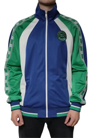 Dolce & Gabbana Homme, Vestes, Multicolore, Taille: M Bomber Multicolore avec Détails du Logo
