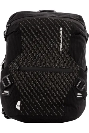 Piquadro Homme, Sacs, Noir, Taille: ONE Size Sac à Dos Élégant pour Ordinateur et Tablette