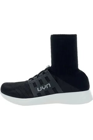 UYN Homme, Chaussures, Noir, Taille: 47 EU Baskets glamour 3D Ribs Boot Metal Tune