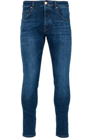 Don the Fuller Homme, Jeans, Bleu, Taille: W32 Jean à cinq poches à jambe large en denim