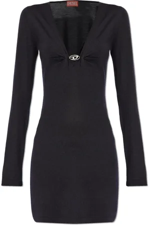 Diesel Femme, Robes, Noir, Taille: 34 FR Robe M-Placky
