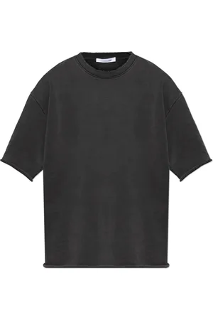 Helmut Lang Homme, Tops, Gris, Taille: S T-shirt avec effet vintage