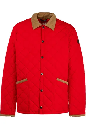 HUSKY Homme, Vestes, Rouge, Taille: L Doudoune Homme Matelassée