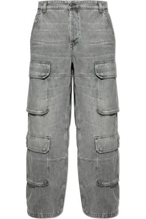 Diesel Homme, Jeans, Gris, Taille: W29 L32 Jeans D-Touch-Cargo L.32