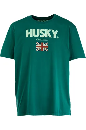 HUSKY Homme, Tops, Vert, Taille: M T-shirt homme John