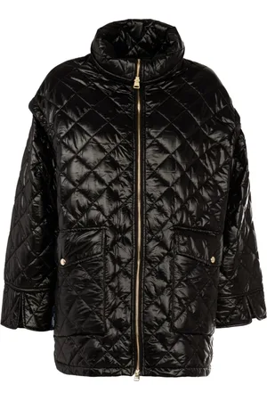HUSKY Femme, Vestes, Noir, Taille: 40 FR Doudoune Femme avec Poches Amovibles