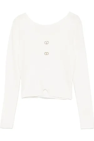 Twin-Set Femme, Pulls, , Taille: 40 FR Pulls Crème Ensemble