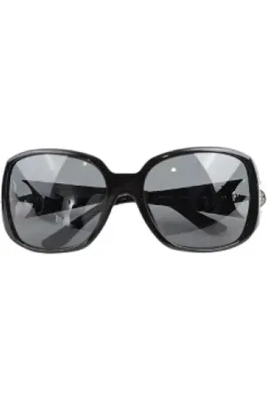 Bvlgari Femme, Pre-owned, Noir, Taille: ONE Size Pre-owned Plastique lunettes-de-soleil