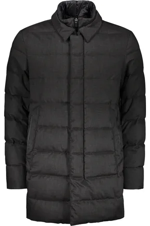 HERNO Homme, Vestes, Noir, Taille: L Doudoune imperméable avec gilet amovible