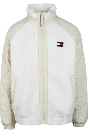 Tommy Hilfiger Homme, Vestes, Blanc, Taille: L Veste élégante en polyester et acrylique
