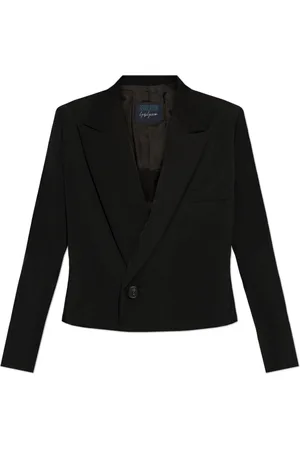 Y-3 Femme, Vestes, Noir, Taille: 40 FR Blazer en Laine