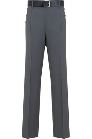 Moschino Femme, Pantalons, Gris, Taille: 38 FR Pantalon Casual Gris