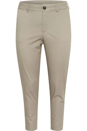 Kaffe Femme, Pantalons, , Taille: 46 FR Pantalon Chino Peau dÉléphant