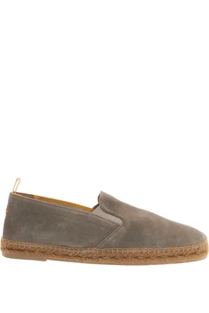 Castaner Homme, Chaussures, Gris, Taille: 42 EU Espadrilles en daim gris