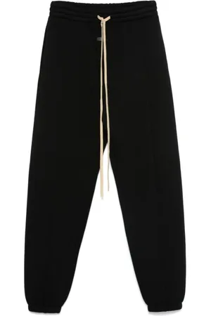 FEAR OF GOD Homme, Pantalons, Noir, Taille: M Pantalon de Survêtement Noir Style Confortable Décontracté