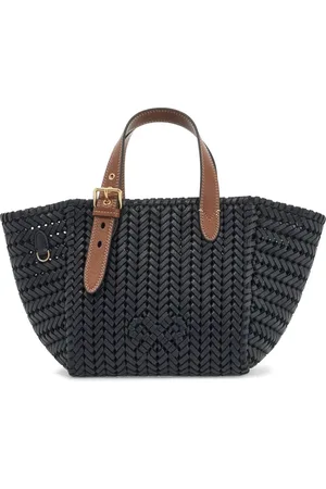 Anya Hindmarch Femme, Sacs, Bleu, Taille: ONE Size Sac Tote Carré Neeson