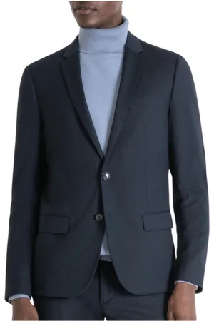 Antony Morato Homme, Vestes, Bleu, Taille: M Veste Slim Fit Bonnie en Blu Intenso