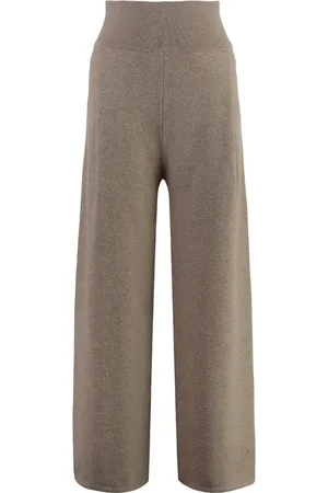 Malo Femme, Pantalons, , Taille: 40 FR Pantalon en Cachemire Plissé
