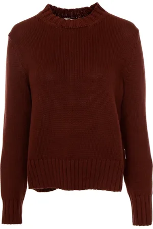 Armedangels Femme, Pulls, Rouge, Taille: 42 FR Pull à Col Rond