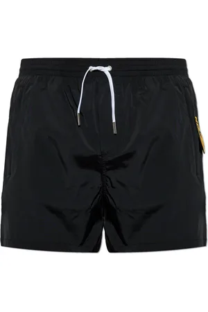 Dsquared2 Homme, Maillots de bain, Noir, Taille: XL Short de bain avec logo