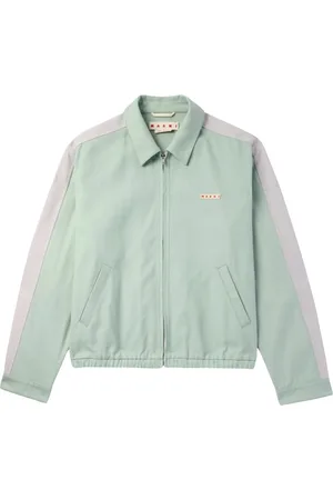 Marni Homme, Vestes, Vert, Taille: XL Veste de travail en gabardine