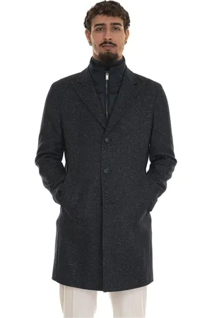 HUGO BOSS Homme, Manteaux, Bleu, Taille: M Manteau d