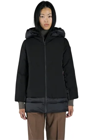 Canadian Classics Femme, Vestes, Noir, Taille: 42 FR Manteau de Marin en Néoprène Moderne