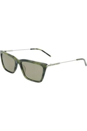 DKNY Femme, Accessoires, Vert, Taille: ONE Size Lunettes de soleil en acétate vert avec filtre UV