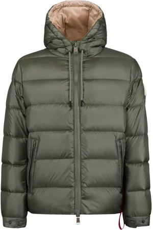 afterlabel Homme, Vestes, Vert, Taille: XL Doudoune Verbier en nylon brillant