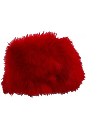 Liu Jo Femme, Accessoires, Rouge, Taille: ONE Size Écharpe Rouge en Acrylique