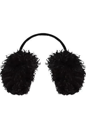 Nina Ricci Femme, Accessoires, Noir, Taille: ONE Size Cache-oreilles en fausse fourrure noire