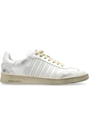 Dsquared2 Homme, Chaussures, Blanc, Taille: 42 EU Baskets Boxer
