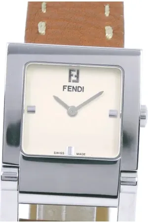 Fendi Femme, Pre-owned, Brun, Taille: ONE Size Pre-owned Metal montres