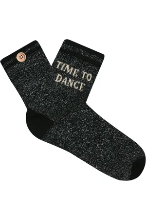 Cabaia Femme, Sous-vêtements, Noir, Taille: ONE Size Chaussettes scintillantes inséparables - Noir
