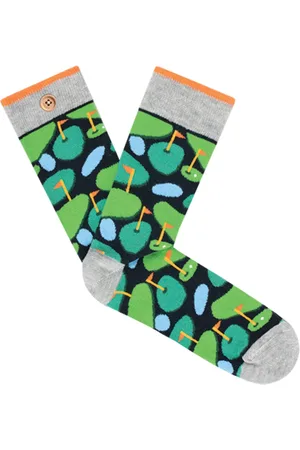 Cabaia Homme, Sous-vêtements, Multicolore, Taille: ONE Size Chaussettes Uniques avec Bouton pour Homme