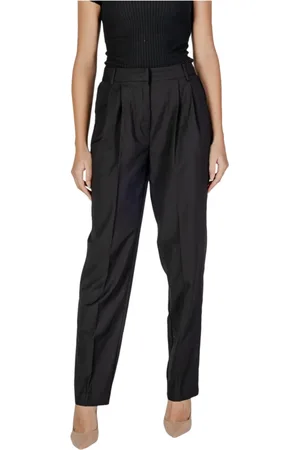 VILA Femme, Pantalons, Noir, Taille: 36 FR Collection Pantalons Femme Automne/Hiver