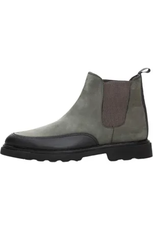 Poche Paris Homme, Chaussures, Gris, Taille: 44 EU Bottines